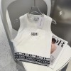 ★大人気クリスチャンディオール夏用に涼しい女性用タンクトップ2506BKJ120-DI-B005